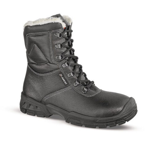Botte de sécurité Knut taille 46 noir S3 CI SRC EN ISO 20345 cuir pleine fleur A