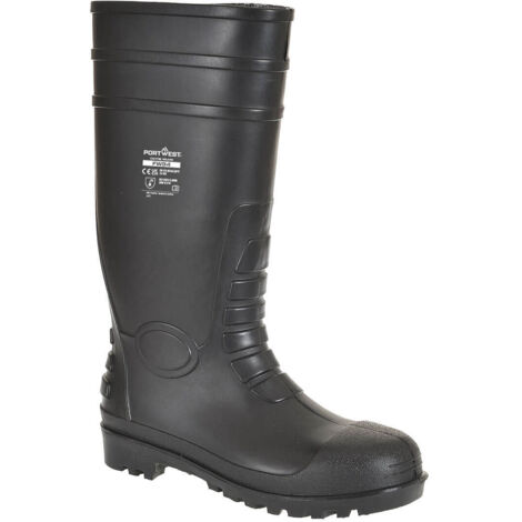 Botte de sécurité Wellington S4 Portwest Noir 44