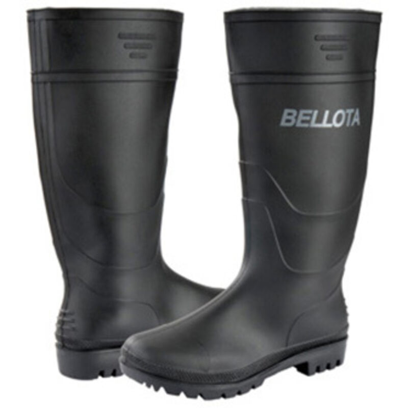 Botte de travail imperméable en PVC noir Bellota, taille 43
