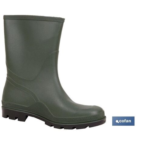 Albatros The Rancher Botte PVC Verte Taille 41 - Botte De Travail Antidérapante