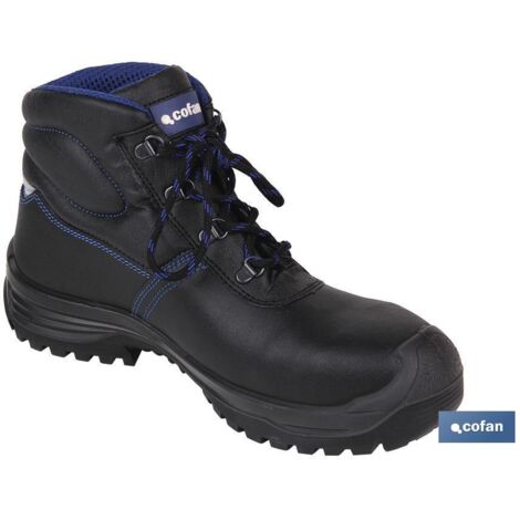 Botte en cuir noir S3 modèle Iskur T 40