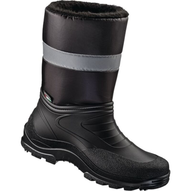 FP - Botte d'hiver sans fermeture Skagen taille 44 noir pvc / Nylon avec bandes réfléchissantes
