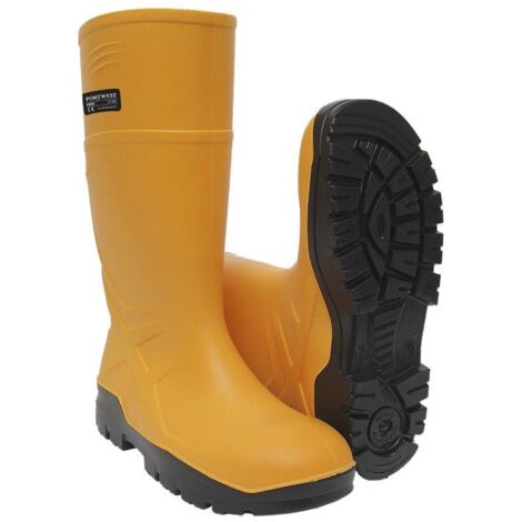 Botte Pu S5 Ci Fo Couleur : Jaune Taille 39 - Portwest