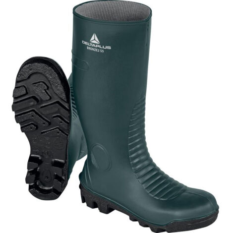 Botte PVC S5 SRA tige vert T 47 - DELTA PLUS - BRON2S5VE47