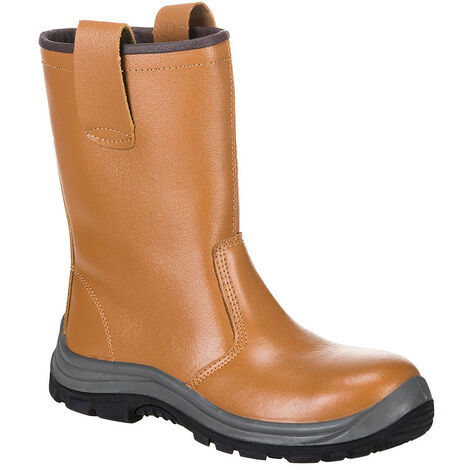 Bottes de sécurité Portwest Rigger S1P HRO non fourrée Bronze 40