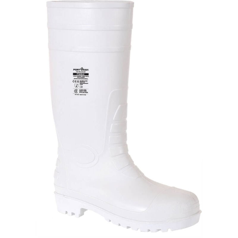 Botte de sécurité industrie alimentaire S4 Blanc 38