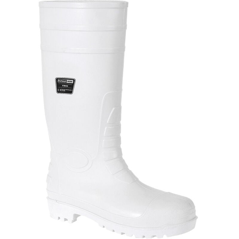 Botte de sécurité industrie alimentaire S4 Blanc 46