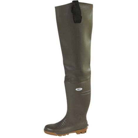 Bottes cuissardes Fisher Sec kaki-FISH2S5KA47 - Netco