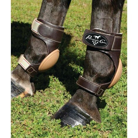 Bottes de dérapage en cuir avec renfort en plastique super résistant et bande anti-choc