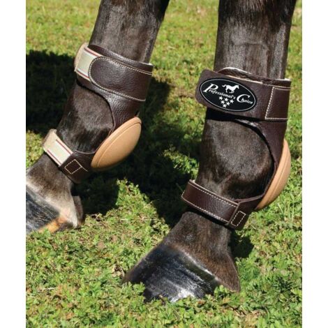 Bottes de dérapage en cuir avec renfort en plastique super résistant et bande anti-choc