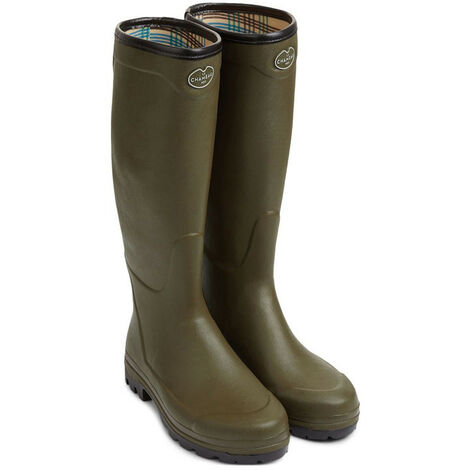 Bottes Le Chameau Taille 42 - Parfaites Pour La Chasse Et L'extérieur