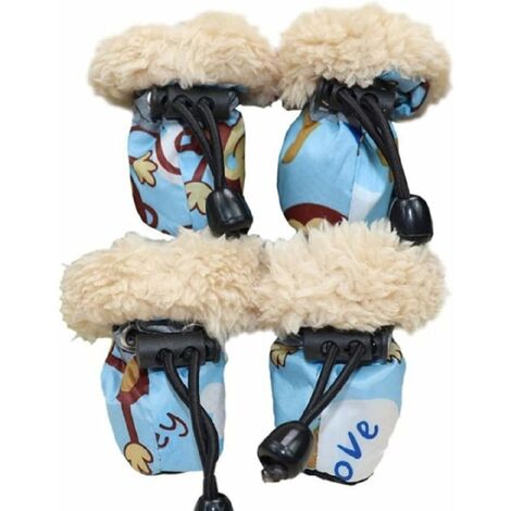 bottes de pluie antidérapantes pour chien, bottes de pluie pour chien - protection imperméable des griffes