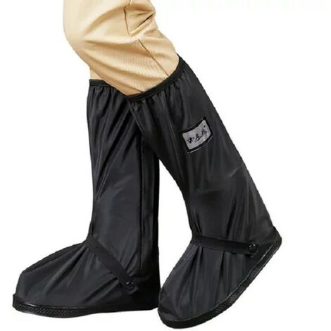 Bottes de pluie imperméables de haute qualité couvre-bottes en caoutchouc pour hommes et femmes couvre-chaussures réutilisables bottes de pluie antidérapantes 1 pièces L