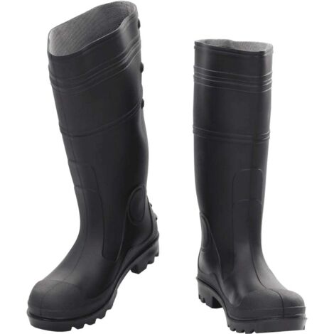 Bottes de pluie noir taille 38 PVC CFW211056