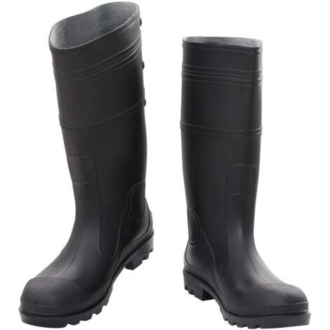 Bottes de pluie noir taille 45 PVC CFW379324