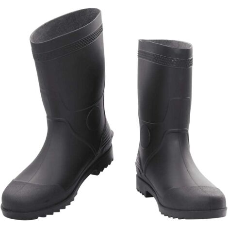 Bottes de pluie noir taille 46 PVC CFW201179