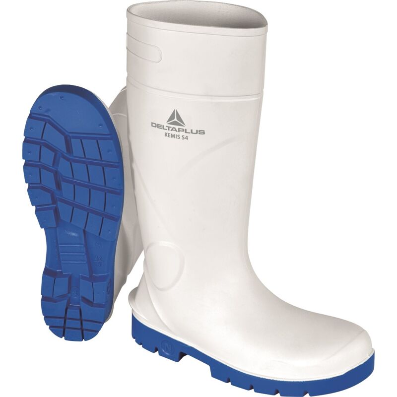 Delta Plus - Bottes de sécurité agroalimentaires blanches kemis S4 - 45