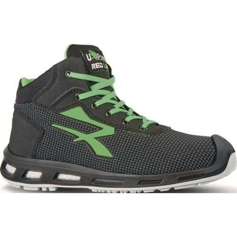 Bottes de sécurité UPower RedLion hard taille 45 noir / vert - RL1035645