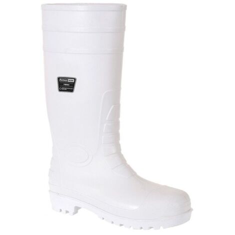 Bottes de sécurité agro-alimentaire blanches - Pointure : 36 - PORTWEST