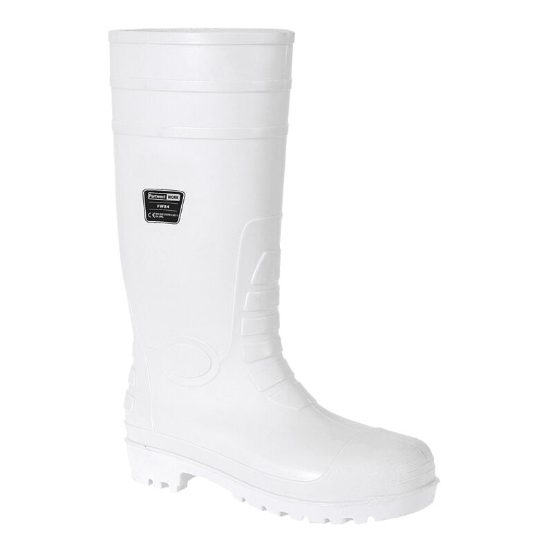 Portwest - Bottes de sécurité agro-alimentaire blanches - Pointure : 40