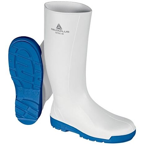 Bottes de sécurité agroalimentaires blanches NITRIC SB - 43 - DELTA PLUS