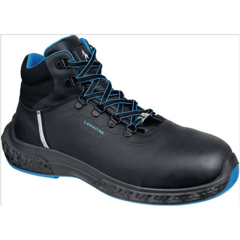 Bottes de sécurité Anton haute taille 40 noir/bleu S3 ESD SRC EN20345