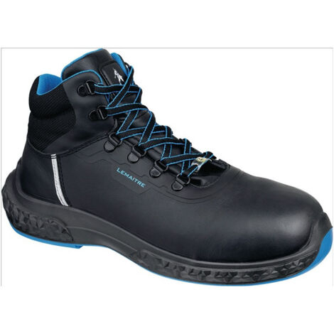 Bottes de sécurité Anton haute taille 45 noir/bleu S3 ESD SRC EN20345