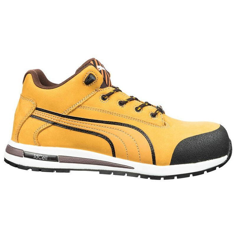 Baskets de sécurité hautes S3 Puma Dash Mid 633180 - Jaune - 42 - Jaune