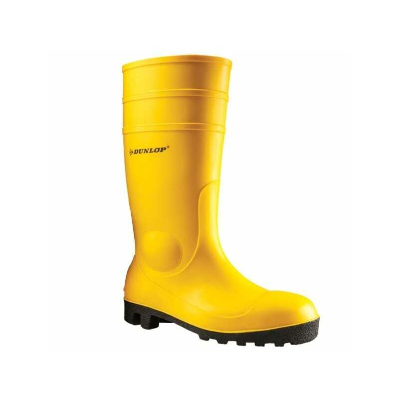 Dunlop - Bottes de Sécurité Pvc 40 Jaune