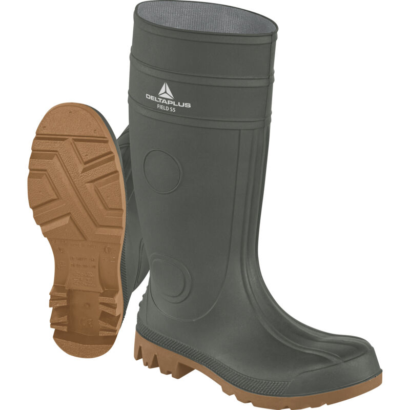 Bottes de sécurité Delta Plus field S5 sra, Unisexe, t 41, Beige, S5, sra, antistatiques ( Prix pour 1 paire )