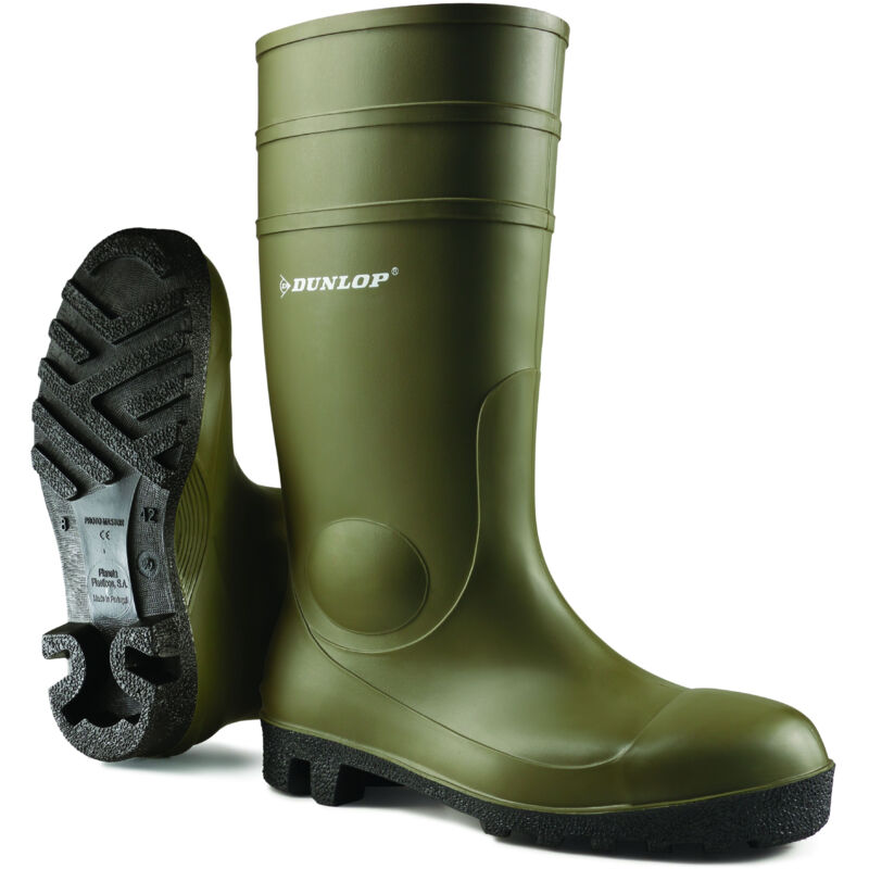 Bottes de sécurité gaston mille pvc Dunlop Taille 44 - S5 sra - BODE345
