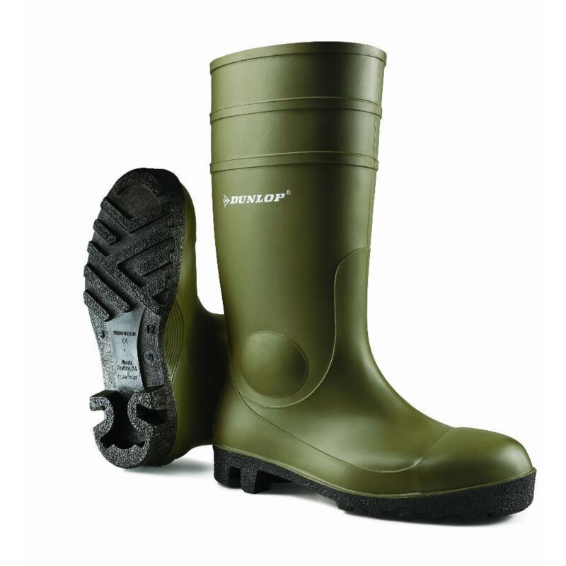 Bottes de sécurité gaston mille pvc Dunlop Taille 42 - S5 sra - BODE342