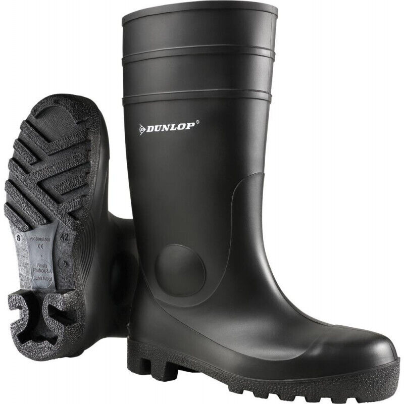 Bottes noires taille 42 Dunlop 142PP42