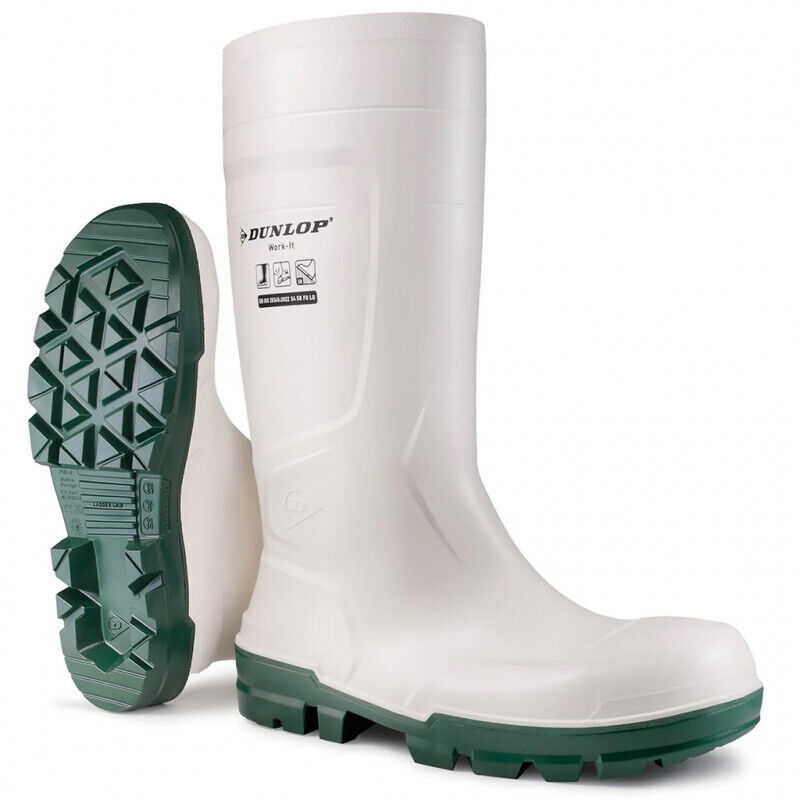 Bottes de sécurité imperméables Dunlop NB1JB01 S4 Blanc 40