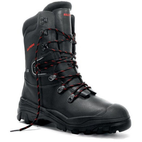 Bottes de sécurité forestières Aborist GTX Taille 42 noir Cuir de vachette imperméable