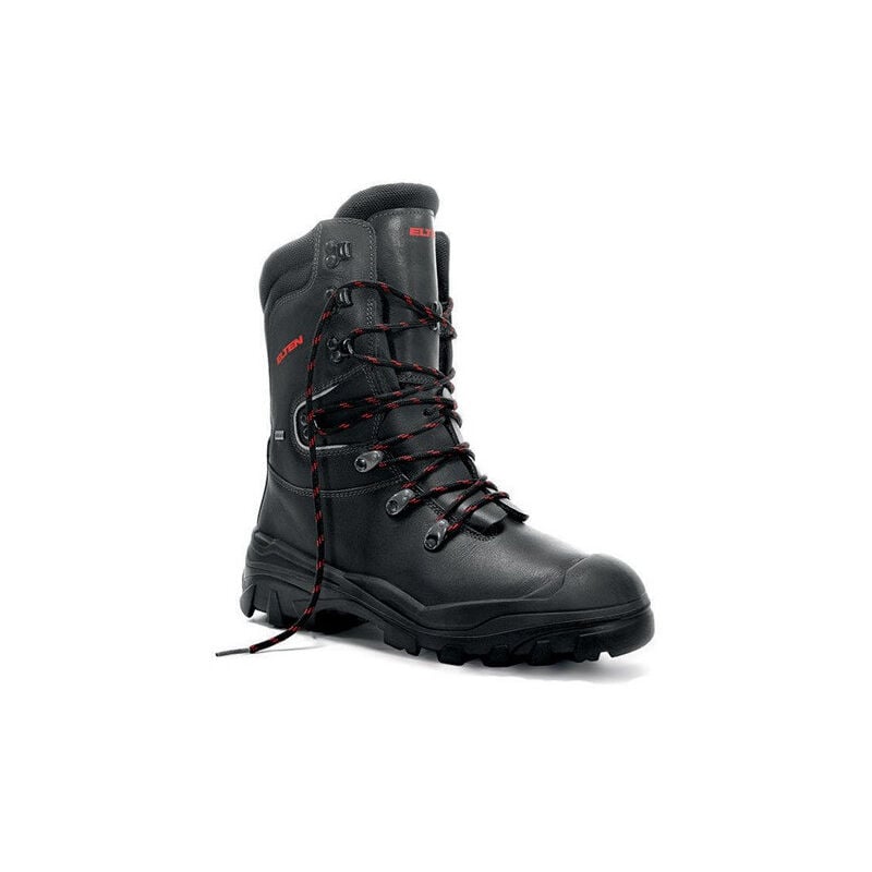 Bottes de sécurité forestières Aborist gtx Taille 43 noir Cuir de vachette imperméable