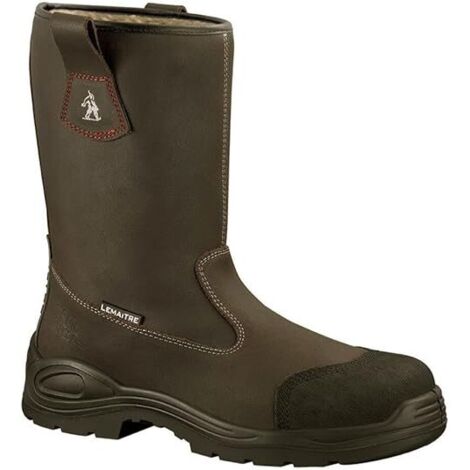 Bottes de sécurité fourrées Lemaitre Transalp S3 Marron 44