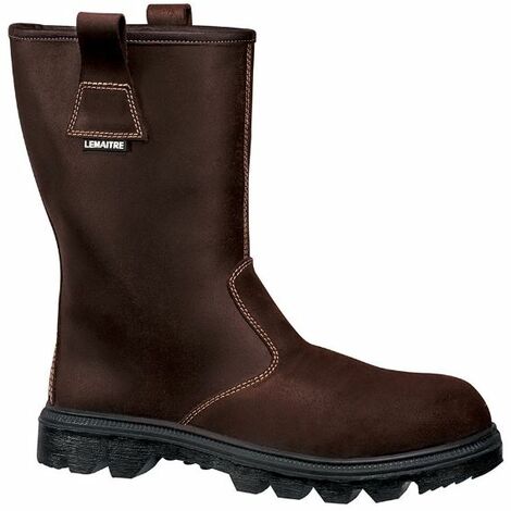 Bottes de sécurité fourrées MOON S3 CI SRC brun P41 - LEMAITRE SECURITE - MOONS30BF-41