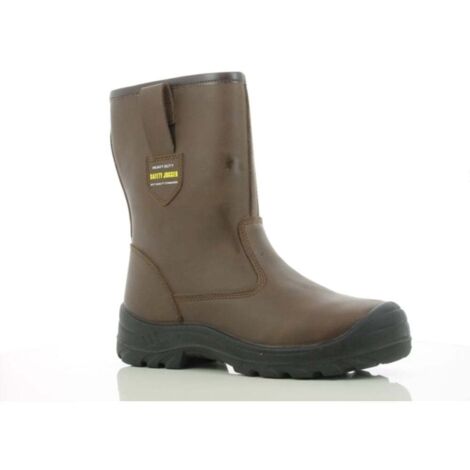 Bottes de sécurité fourrées Safety Jogger ALASKA S3 SRC CI Marron 44