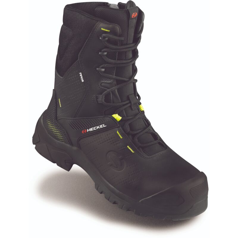Bottes de sécurité Heckel 67673, Unisexe, t 45, Noir ( Prix pour 1 paire )