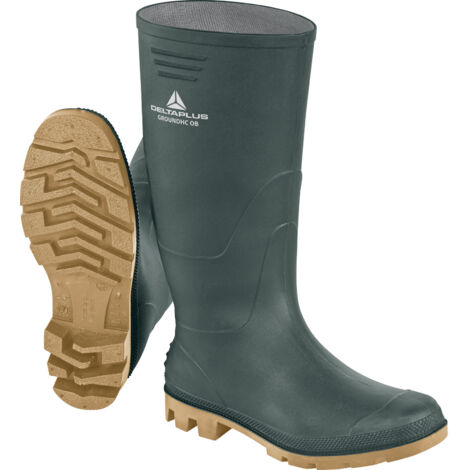 Bottes de sécurité non coquées Delta Plus GROUNDHC, Unisexe, T 43, Beige, SRA ( Prix pour 1 paire )