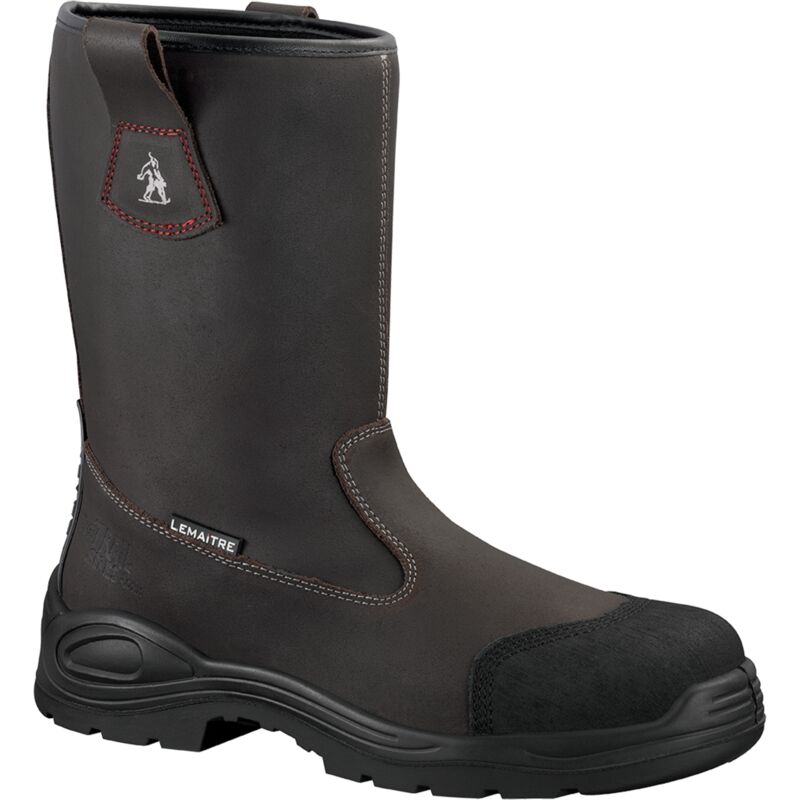 Botte de sécurité hautes desert S3 ci src Marron/Noir 46