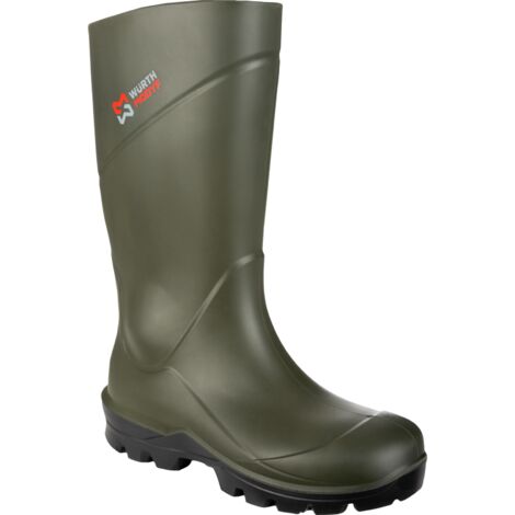 Bottes de sécurité PU INDRA S5 Vertes 45