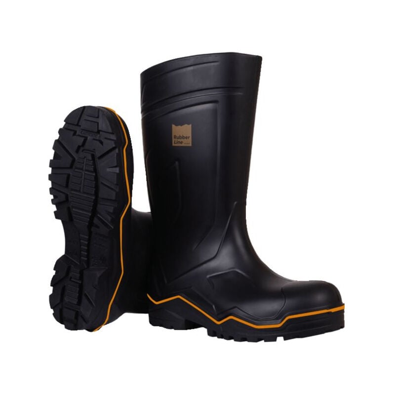 Bottes De Sécurité Rubber Line S5 Coloris Noir Pointure 44 - Rls5nr- 44