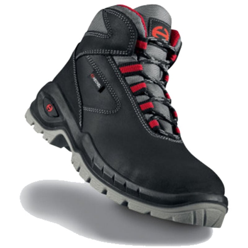 Chaussures de sécurité montantes suxxeed, Mixte, t 44, Noir, Rouge, S3 src, antistatiques ( Prix pour 1 paire )