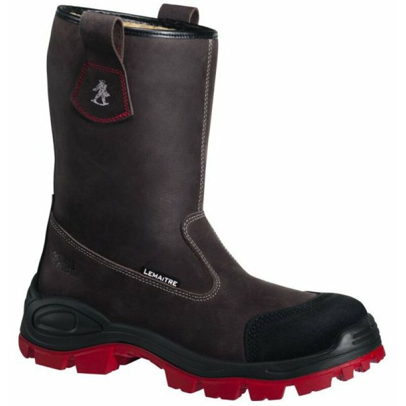 Bottes de sécurité tenere S3 semelle rouge pointure 42 Lemaitre