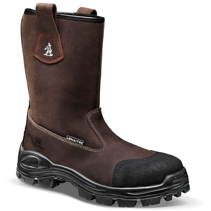 Botte de sécurité hautes mojave S3 src Noir/Marron 35 Botte de sécurité hautes mojave S3 src Noir/Marron 35