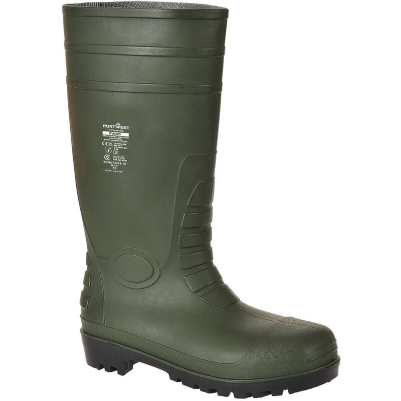 Bottes de sécurité Wellington S5 Vert 44