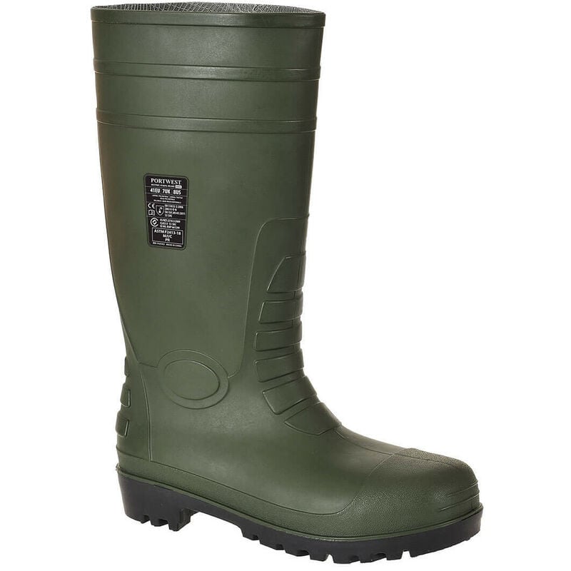 Bottes de sécurité Wellington S5 Vert 48
