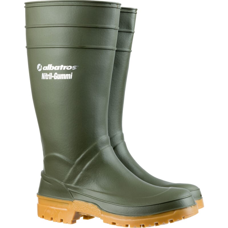 Guardian high green - Botte en caoutchouc nitrilel - vert 43